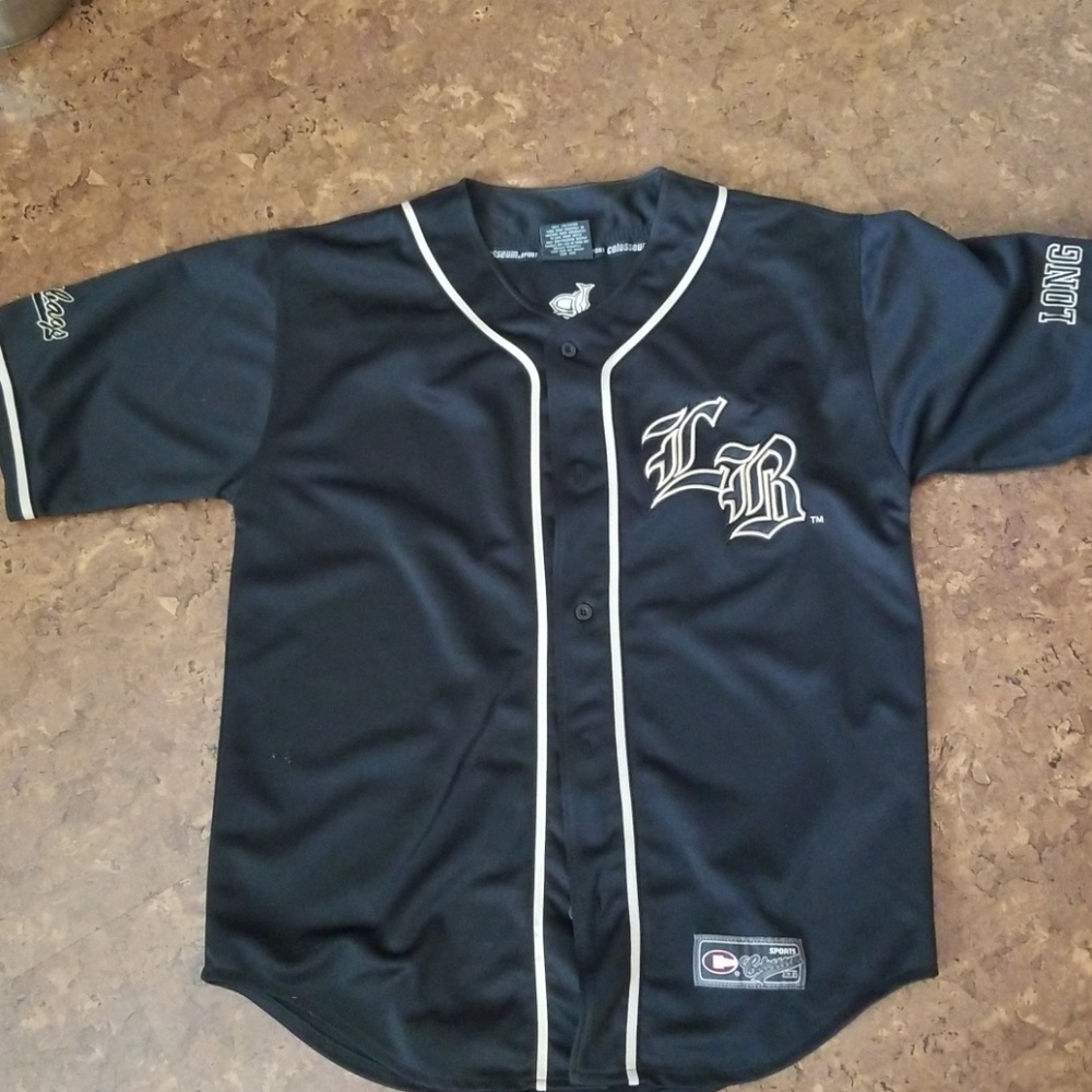 Black and gold cal state long beach Jersey